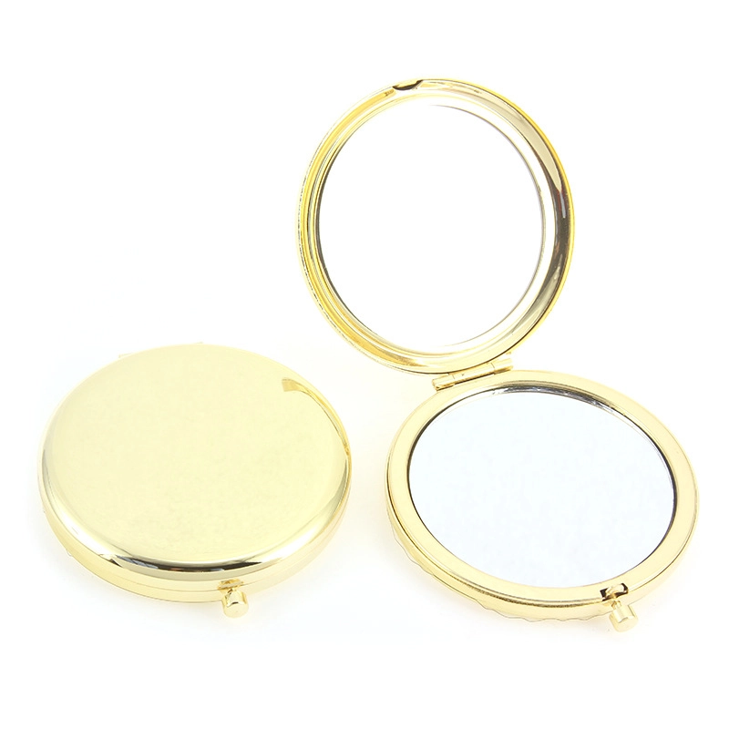 Minimalist Geometric Pu Leather Glass Iron Mirror 1 Piece