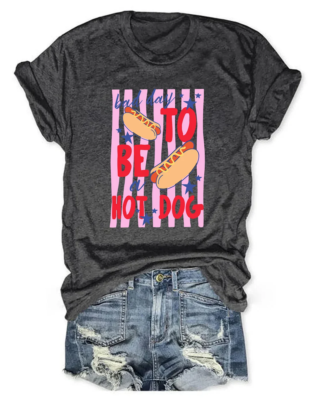 Bad Day To Be A Hot Dog T-shirt