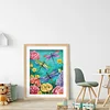 Diamond Painting -DIY Full Square Drill Dragonfly Flowers