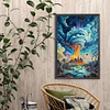 (40*60cm)Volcano - Full Round Drill Diamond Painting