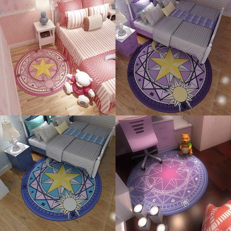 Magical Girl Pastel Kawaii Magic Floor Mat SP15959