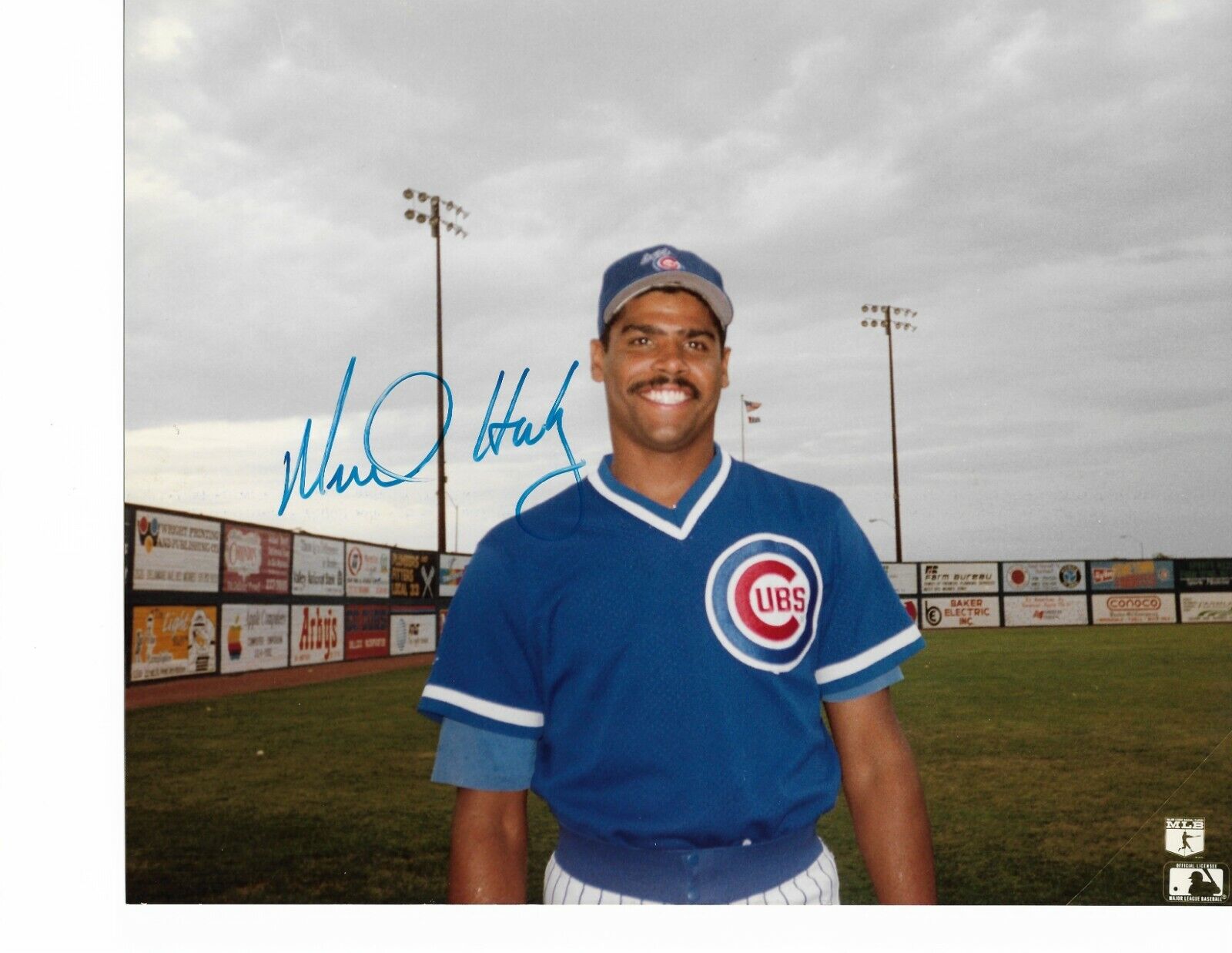 Mike Harkey Chicago Cubs Signed 8x10 Photo Poster painting MLB  Shipping