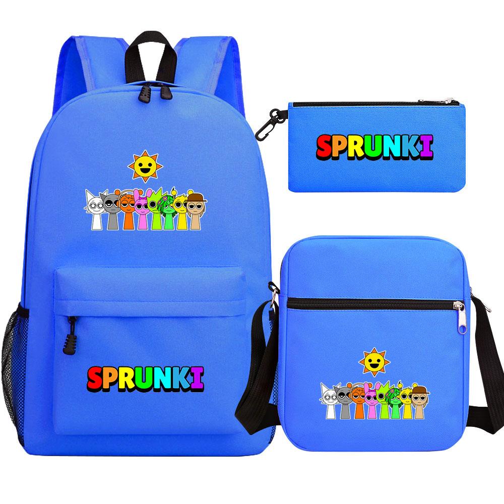 Mayoulove Sprunki Backpack Lightweight Water-Resistant Design Perfect For School Adventures-Mayoulove
