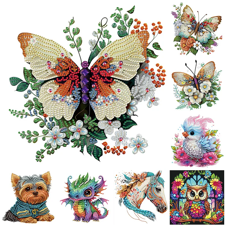 Animal - Partial Drill - Special Diamond Painting(30*30cm)