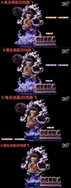 Onigashima & Dressrosa Arc Gear 4 Monkey D. Luffy - ONE PIECE Resin Statue - BBF Studios