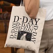 BTS SUGA Agust D “D-Day” Photo Tote Handbag