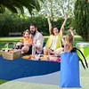 Foldable Picnic Mat Moisture-proof Sand Free Beach Mat 1.4x2m for Camping Hiking