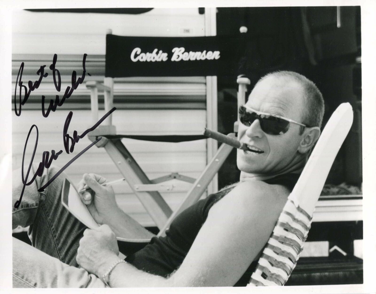 ACTOR Corbin Bernsen autograph, signed Photo Poster painting