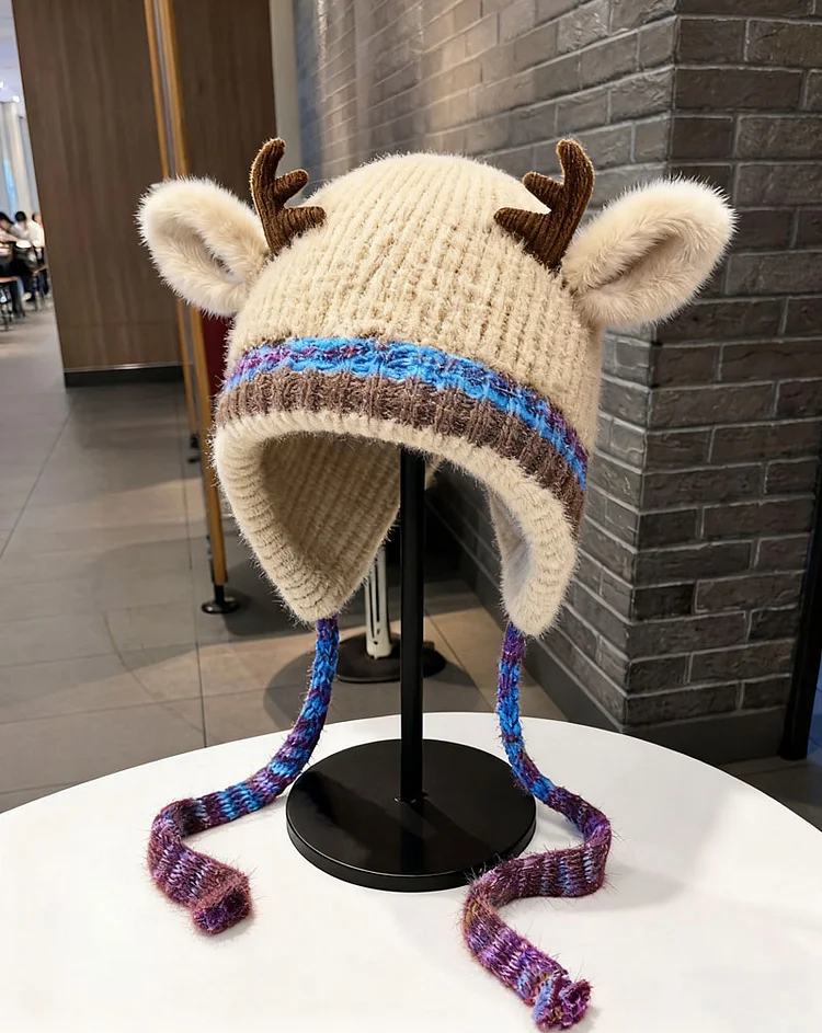 Original Design Festive Christmas Antler Hat