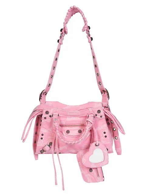 Balenciaga Neo Cagole XS Handbag BB Monogram Denim bag