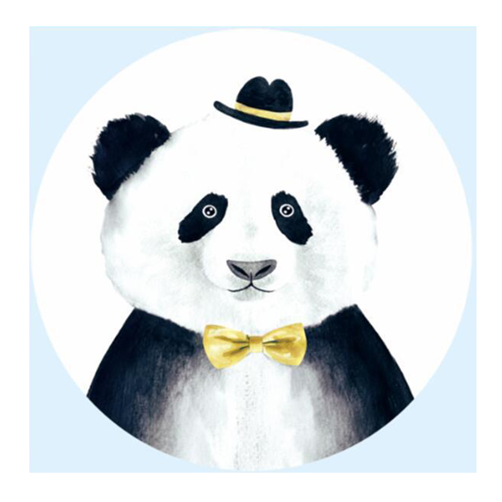 

Panda - 11CT Stamped Cross Stitch - 60*60CM, 501 Original