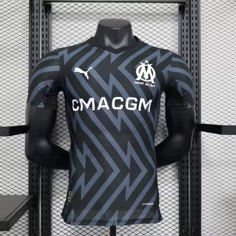 2023/2024 Player Version Olympique de Marseille Goalkeeper Football Jersey mysite