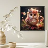 Owl-Full Square Diamond Painting(35x35cm)