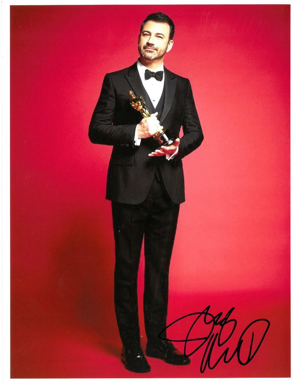 Jimmy Kimmel Signed Authentic Autographed 8.5x11 Photo Poster painting BECKETT #Y77010