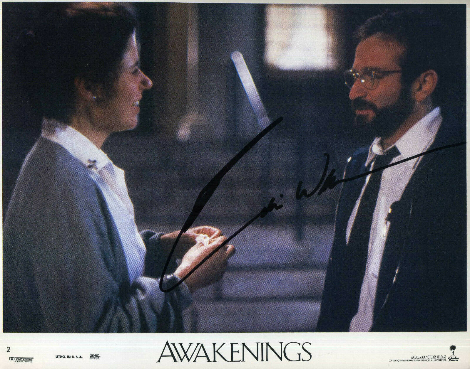 ROBIN WILLIAMS Signed 'Awakenings' Photo Poster paintinggraph - Film Star Actor - preprint