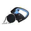 Double-Ended Retractable Leash, Suitable For Two Dogs, 360&deg; Anti-Entanglement Rotating Belt, 3M Retractable Belt, With Lighting Function, Double-Ended Pet Leash, Comfortable Grip, Convenient Dog Walking