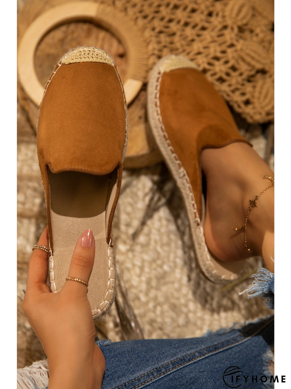 Artificial Leather Slipper | IFYHOME