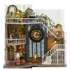  Magic House DIY Dollhouse Miniature Kit |Mini Housing Craft Model |Room Furniture Decors with LED| Holiday Themes Gift