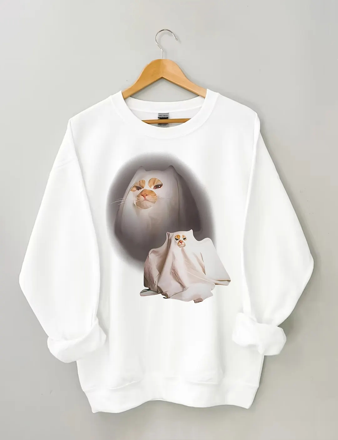 Ghost Kitten Sweatshirt