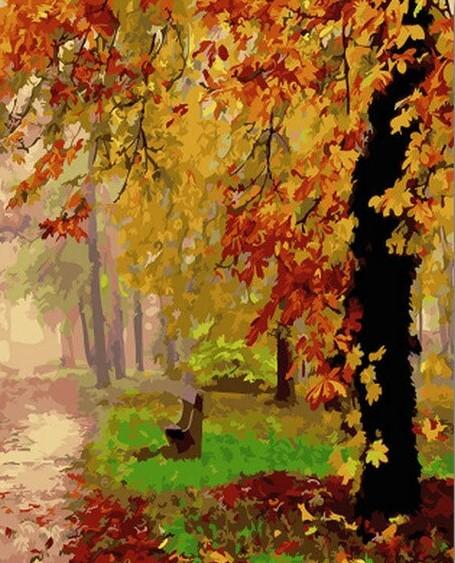 

Autumn Tree – Paint By Numbers - 40*50CM, 501 Original