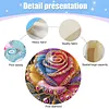 DIY Rose 5D Diamond Painting Linen Tote Bag