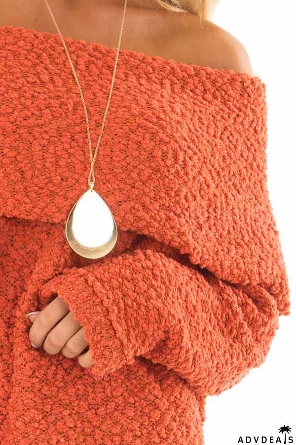 Off The Shoulder Comfy Sweater