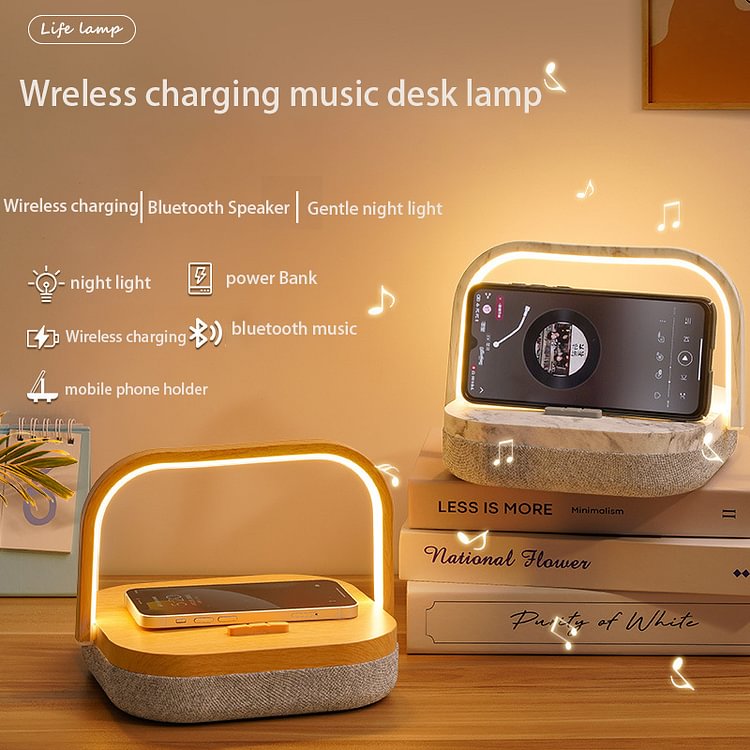 Smart Bluetooth Music Box-Mobile Phone Wireless Charging