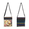 Vintage-Inspired 5D DIY Diamond Painting Waterproof Adjustable Strap Shoulder Cross Bag Kit (Heart Gem)