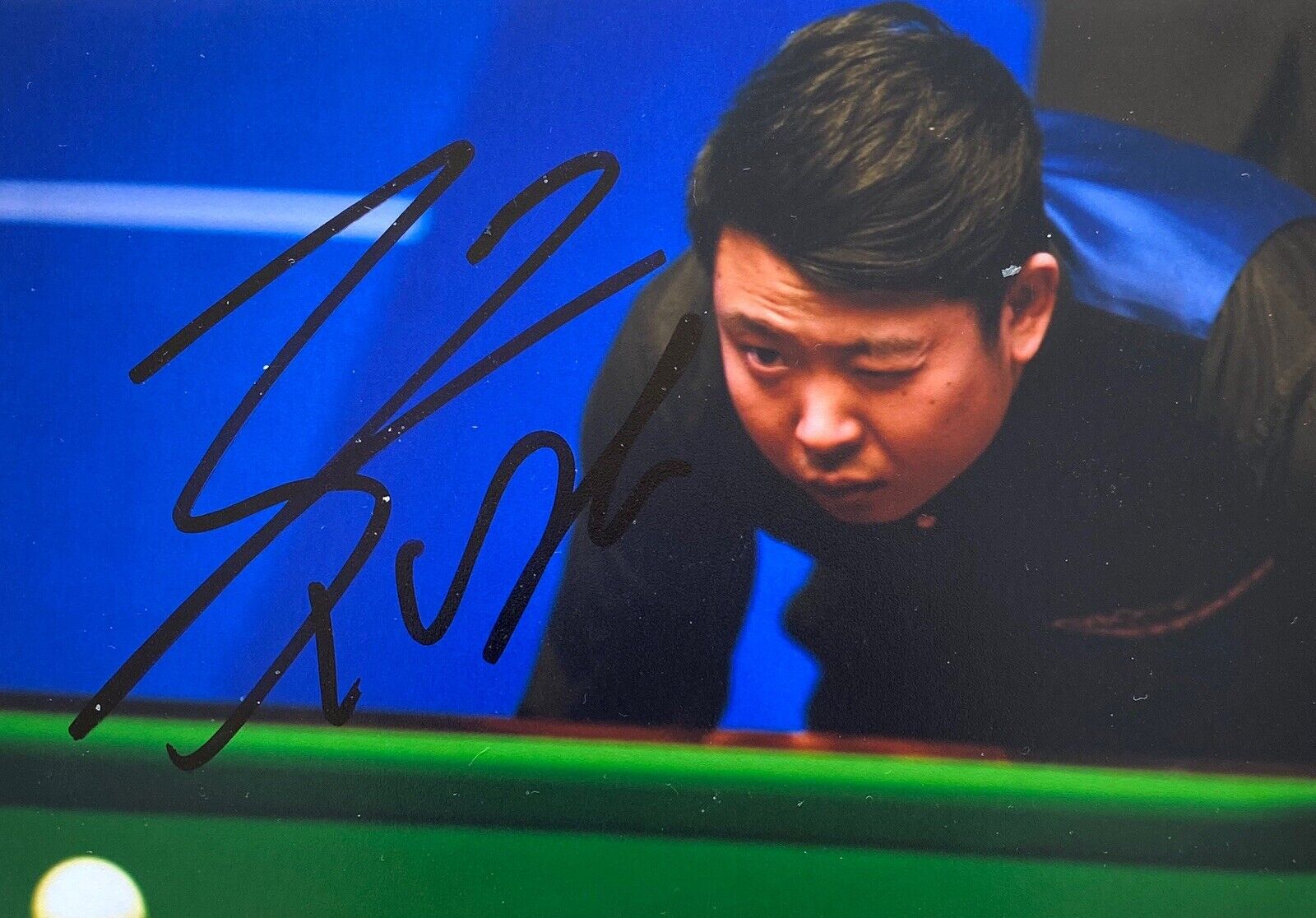 Zhang Anda Genuine Hand Signed 6X4 Photo Poster painting - Snooker 4