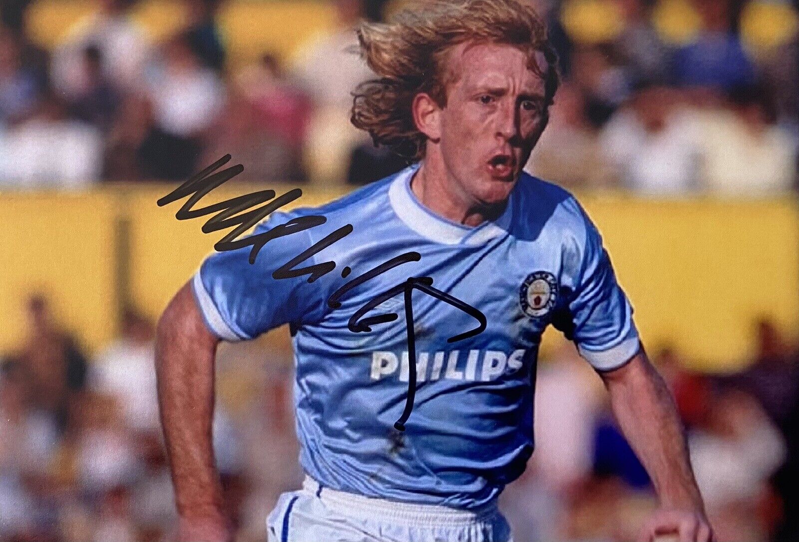 Mark Lillis Genuine Hand Signed Manchester City 6X4 Photo Poster painting 2