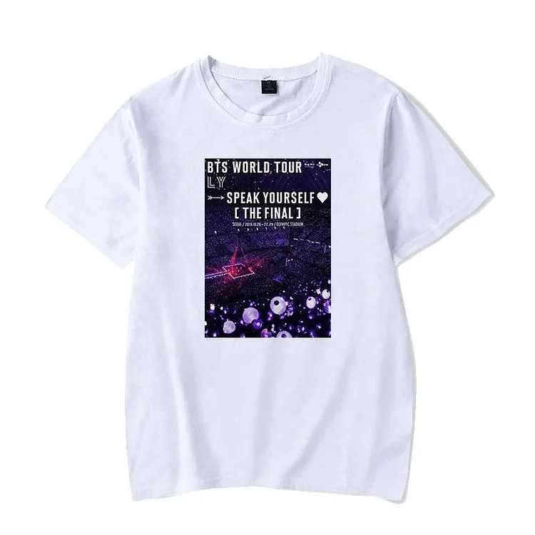 BTS World Tour Love Yourself In Seoul T shirt