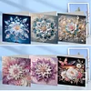6Pcs DIY Mandala Flower Diamond Painting Greeting Card