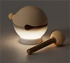 Wooden Fish Night Light Creative Birthday Gift Decompression Wooden Fish Lamp Toy Pat Lamp