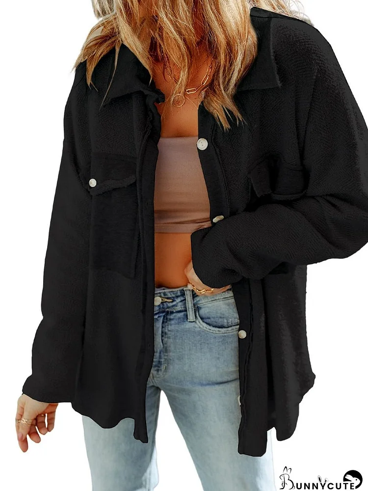 Minimalist Long Sleeve Jacket