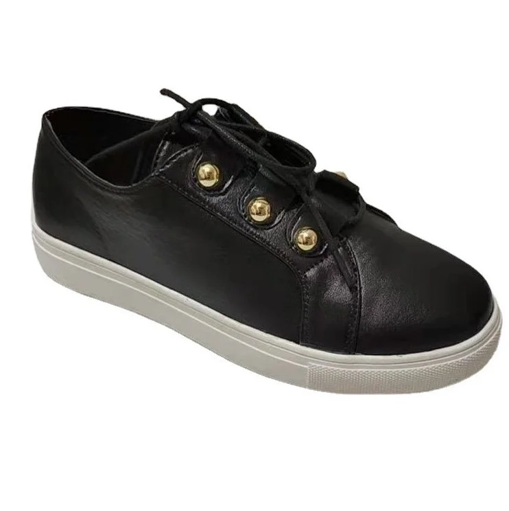 Yyvonne Lace Casual Single-Shoe Women 2025 Autumn New Thick-Soled Low-Top Shoes Sneakers