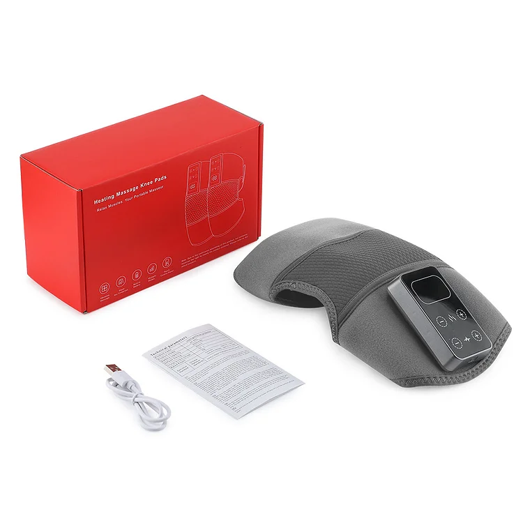 💕Best Gift:Electric Heating and Vibrating Knee Massager🎁
