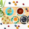 8pcs Diamond Painting Drink Coasters Cup Coasters for Adults Kids