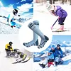 Heated Socks Outdoor Skiing Foot Warmer Heating Socks for Men and Women (Grey)