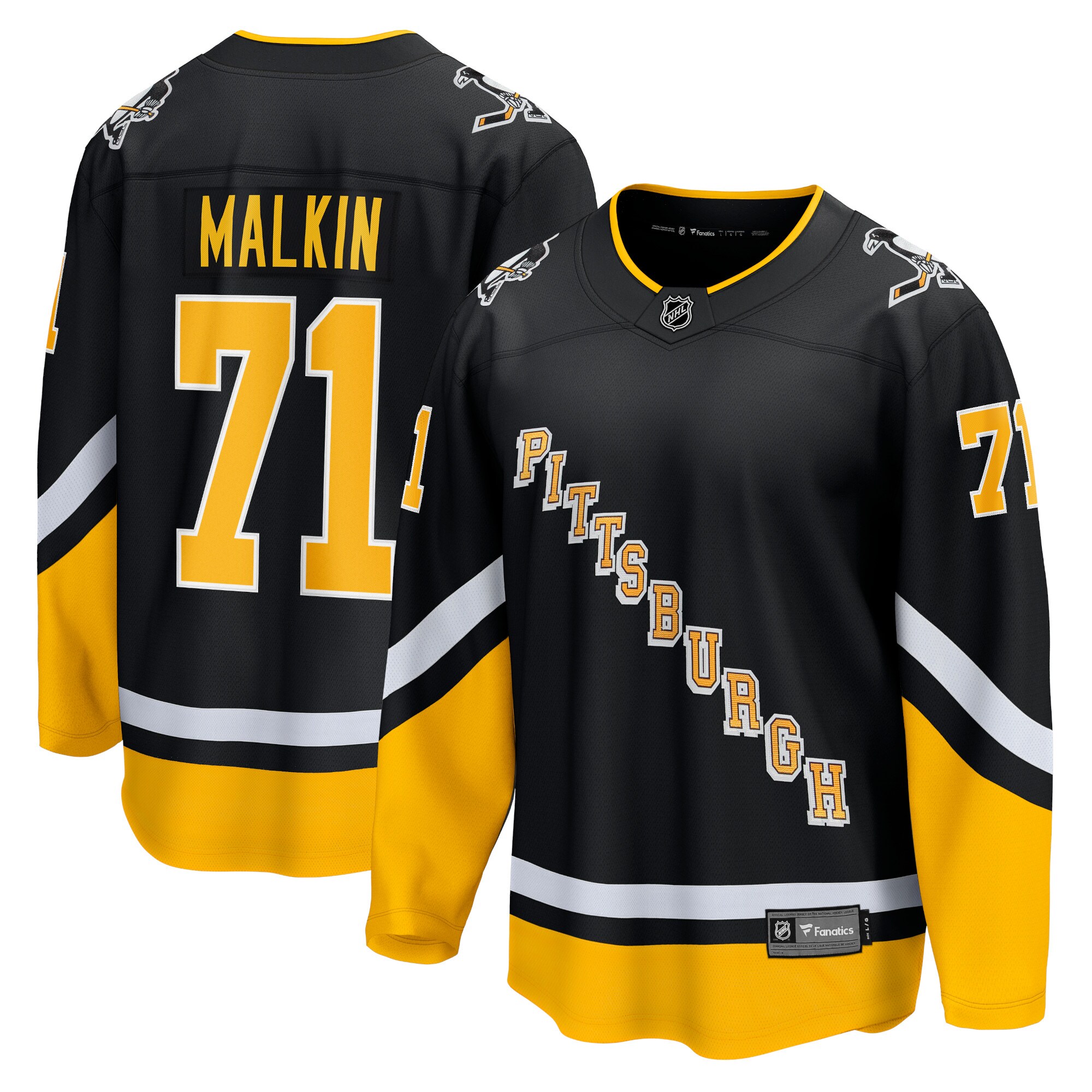 Evgeni Malkin Pittsburgh Penguins Fanatics Alternate Premier Breakaway   Jersey &ndash; Black mysite