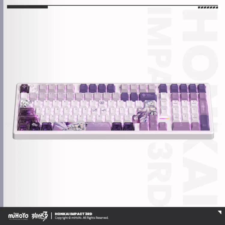 Honkai Impact 3rd Kiana Kaslana: Herrscher of Finality Mechanical Keyboard [Original Honkai Official Merchandise]