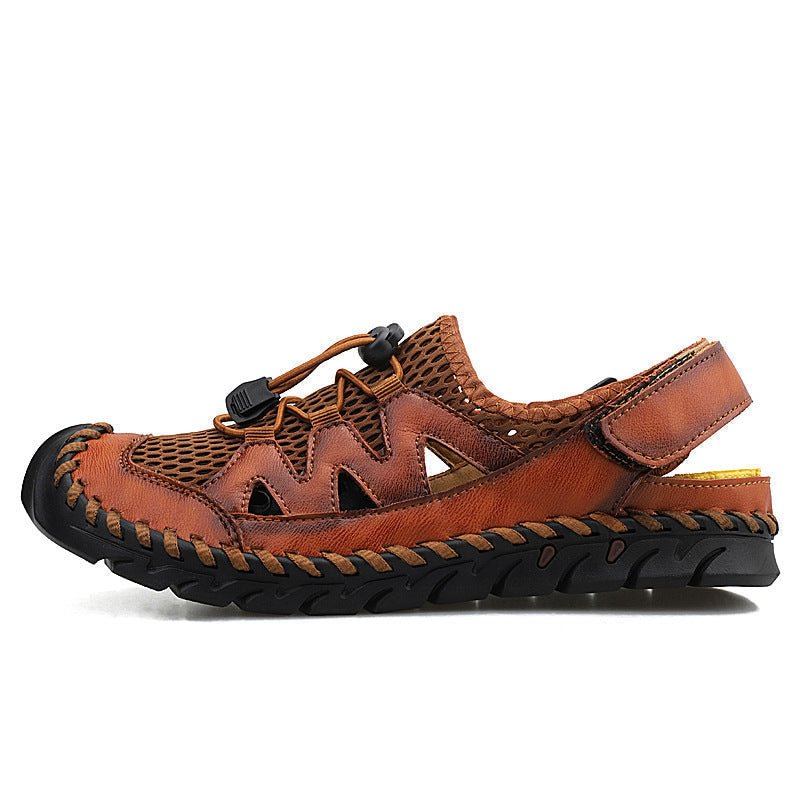 Letclo™Men's Leather Sandals letclo 