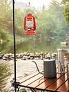 2pcs Table Lamp Cantilever Bracket Clamp Mini Lamp Holder Outdoor Camping Tools