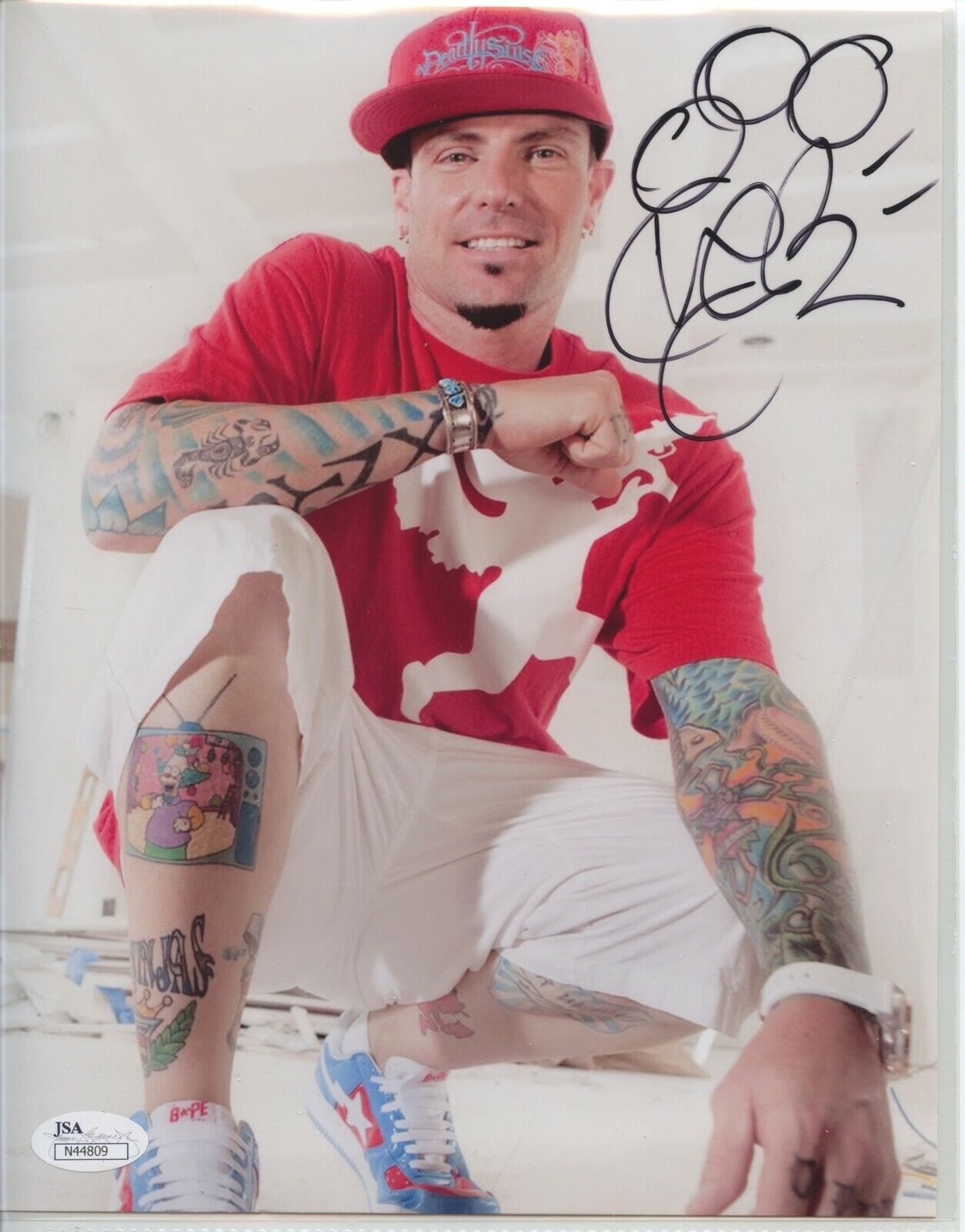 VANILLA ICE 8x10 Photo Poster painting Signed Autographed Auto JSA NINJA Rob Van Winkle