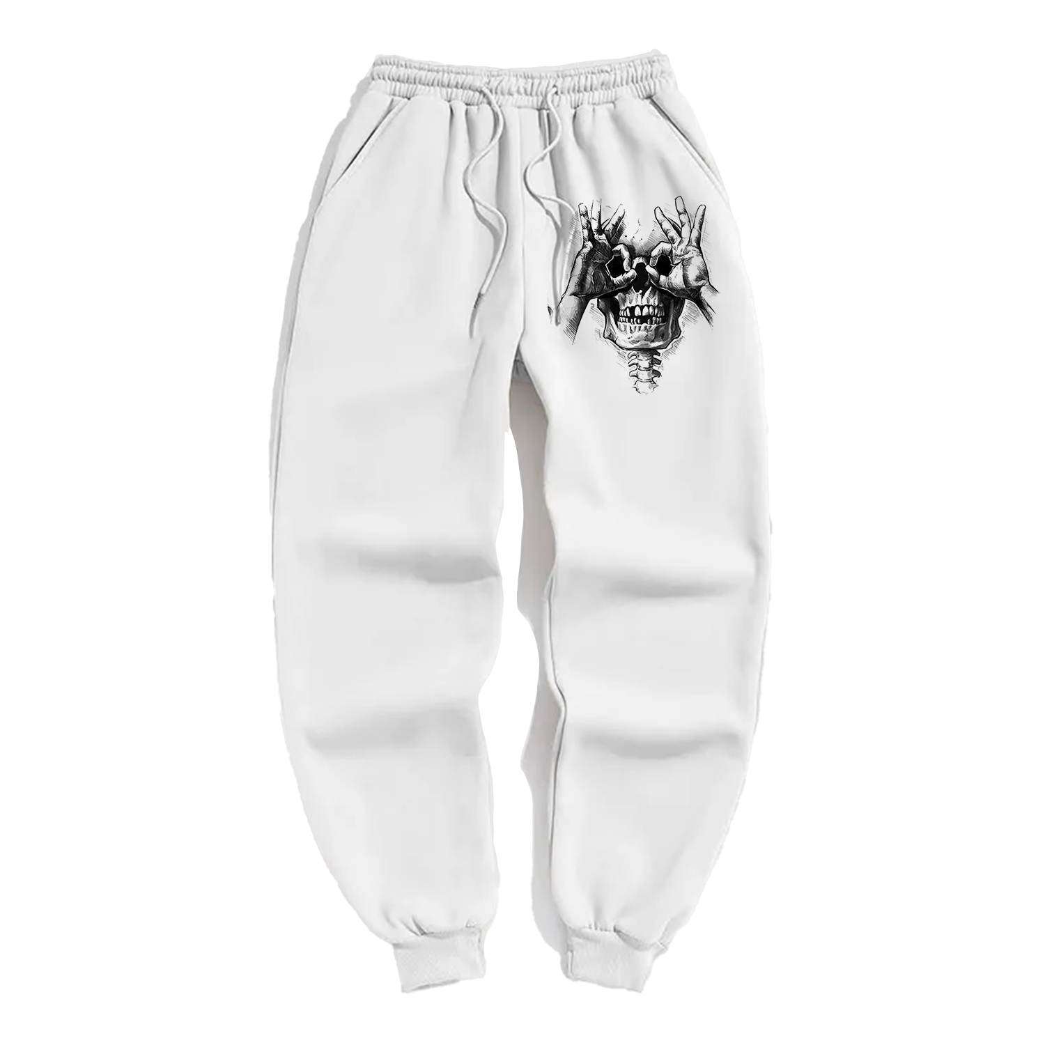 Gym | Skeleton print sports pants