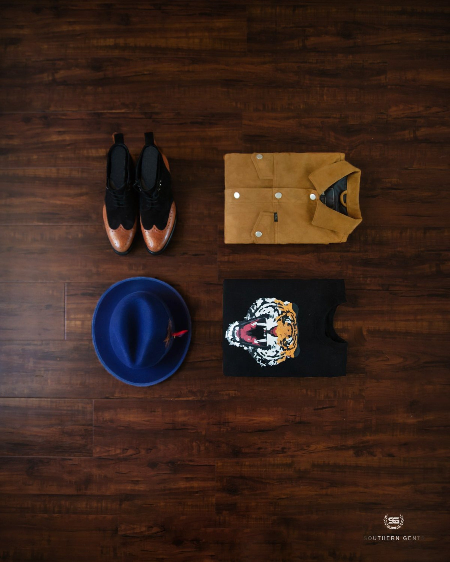 Miller Ranch-SG Trilby Fedora &ndash; Navy