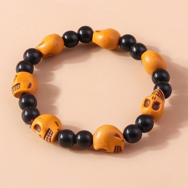 Funny Skull Beaded Bracelets