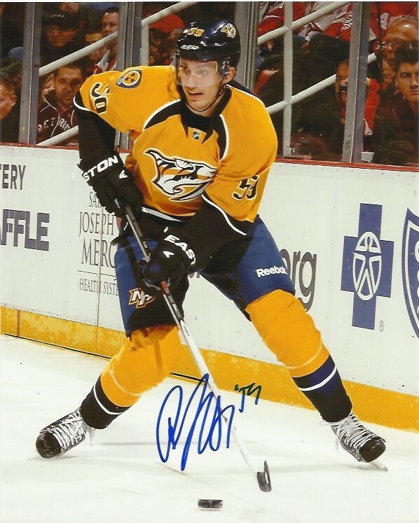 Nashville Predators Roman Josi Signed Autographed 8x10 Photo Poster painting COA B