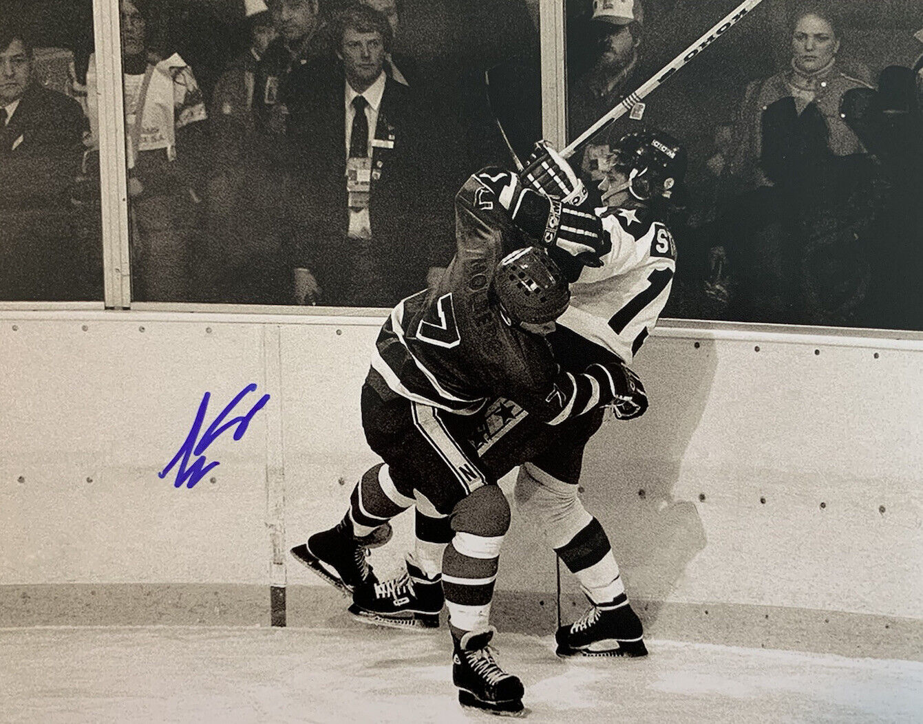 ERIC STROBEL HAND SIGNED 8x10 Photo Poster painting MIRACLE ON ICE USA TEAM AUTOGRAPH RARE COA