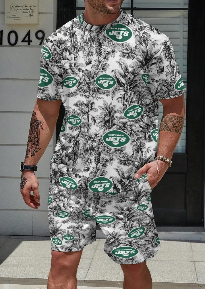 New York Jets Limited Edition Top And Shorts Two-Piece Suits