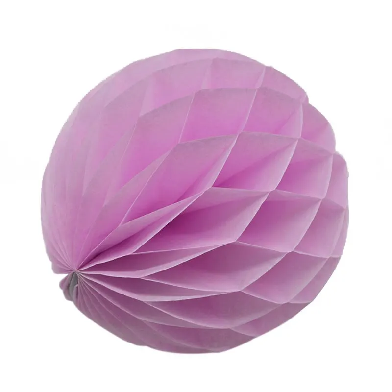 5pcs 4 6 8 Tissue Paper Honeycomb Ball Decorations Birthday Party Baby Shower Wedding Aniversary Home Xmas Supplies